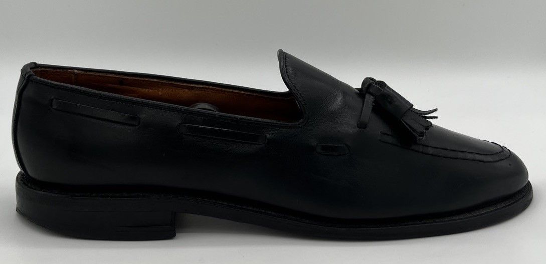 Allen Edmonds Allen Edmonds GRAYSON Black Leather Tassel Loafers Size 9AAA Size US 9 / EU 42 - 8 Thumbnail