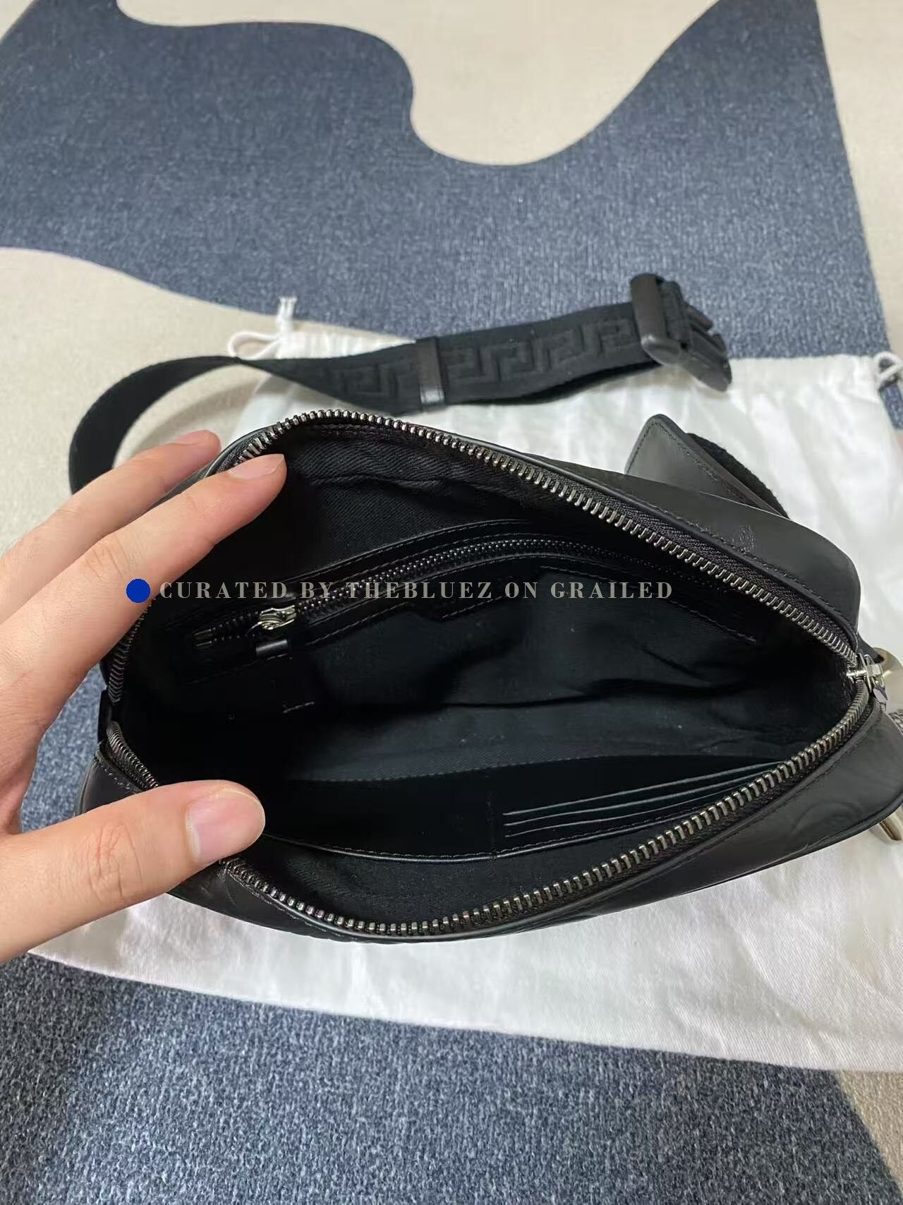 Versace Versace All-over Print Metal Logo Waist Bag Size ONE SIZE - 5 Thumbnail