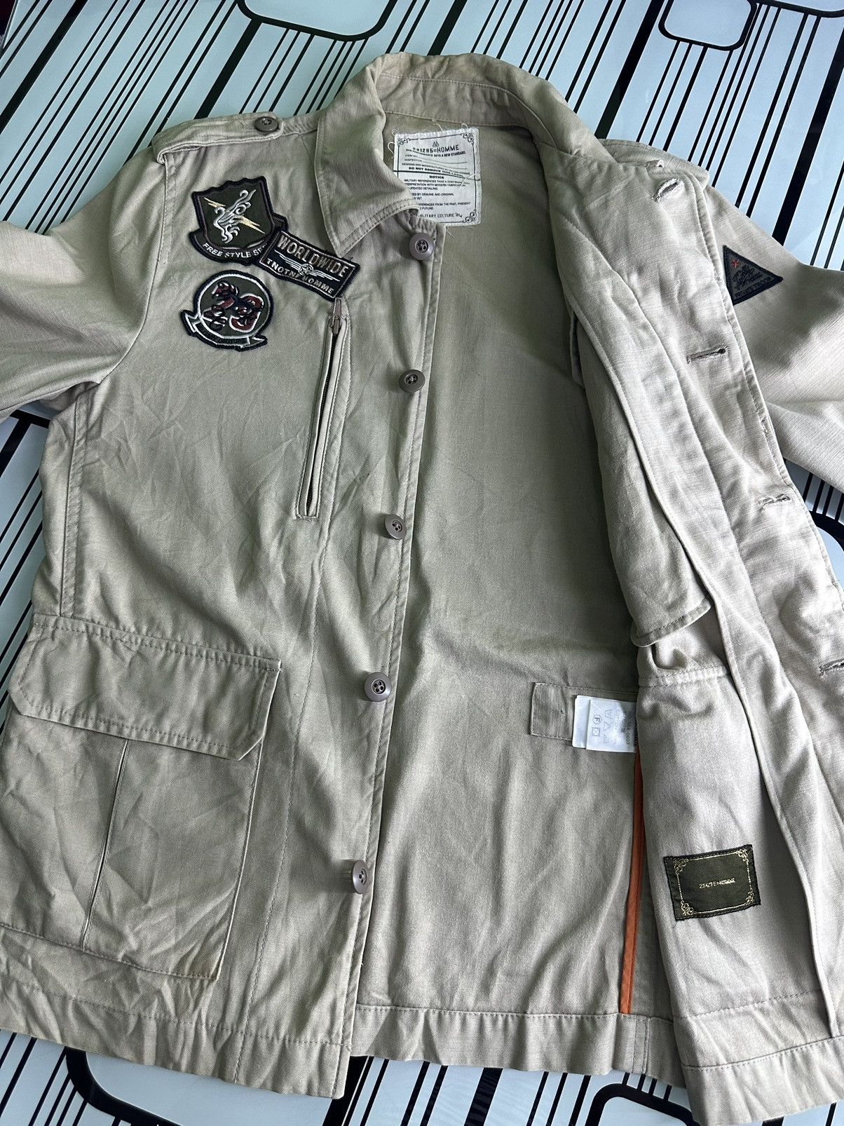 Japanese Brand 291295=Homme Military Colture Tactical Army Jacket Size US M / EU 48-50 / 2 - 10 Thumbnail