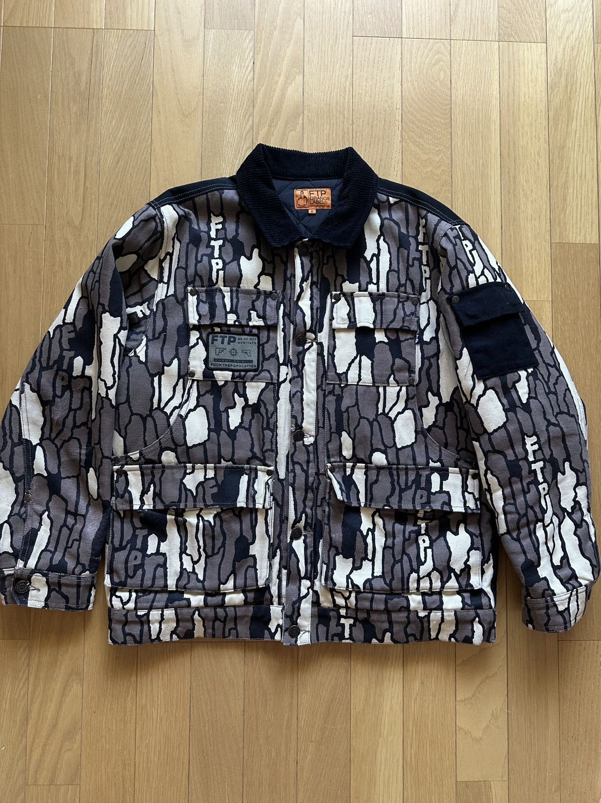 Fuck The Population FTP Hunting Jacket Treebark Camo Medium Size US M / EU 48-50 / 2 - 1 Thumbnail