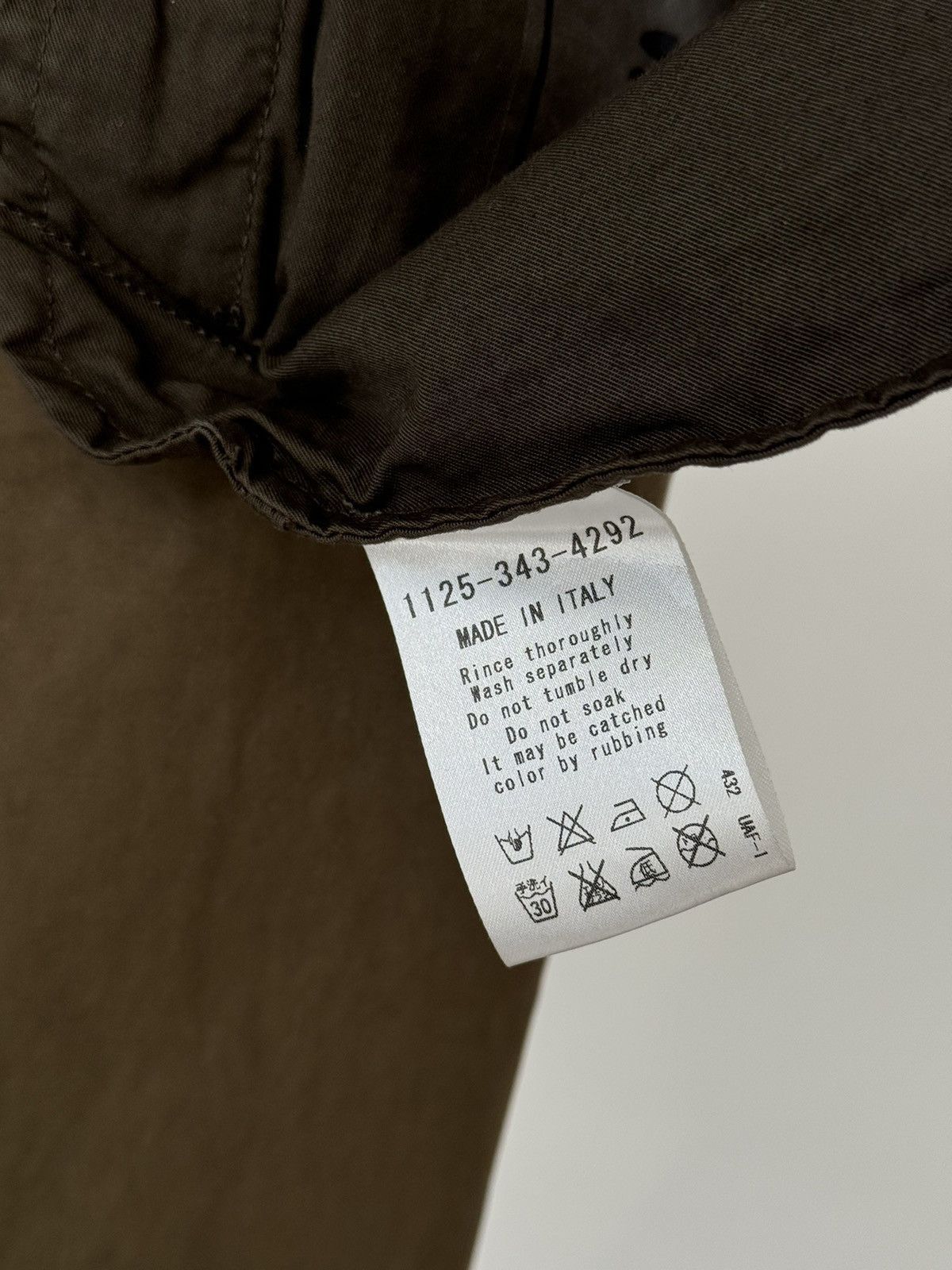Japanese Brand × Ten C Ten C Double Breasted Belted Khaki Long Trench Coat Size US S / EU 44-46 / 1 - 9 Thumbnail