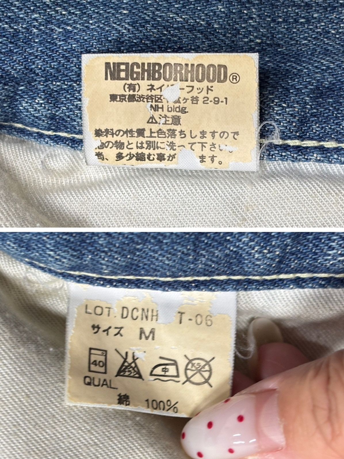 Neighborhood NBHD Neighborhood 05 CRACK Savage Denim Mid M Size US 34 / EU 50 - 7 Thumbnail