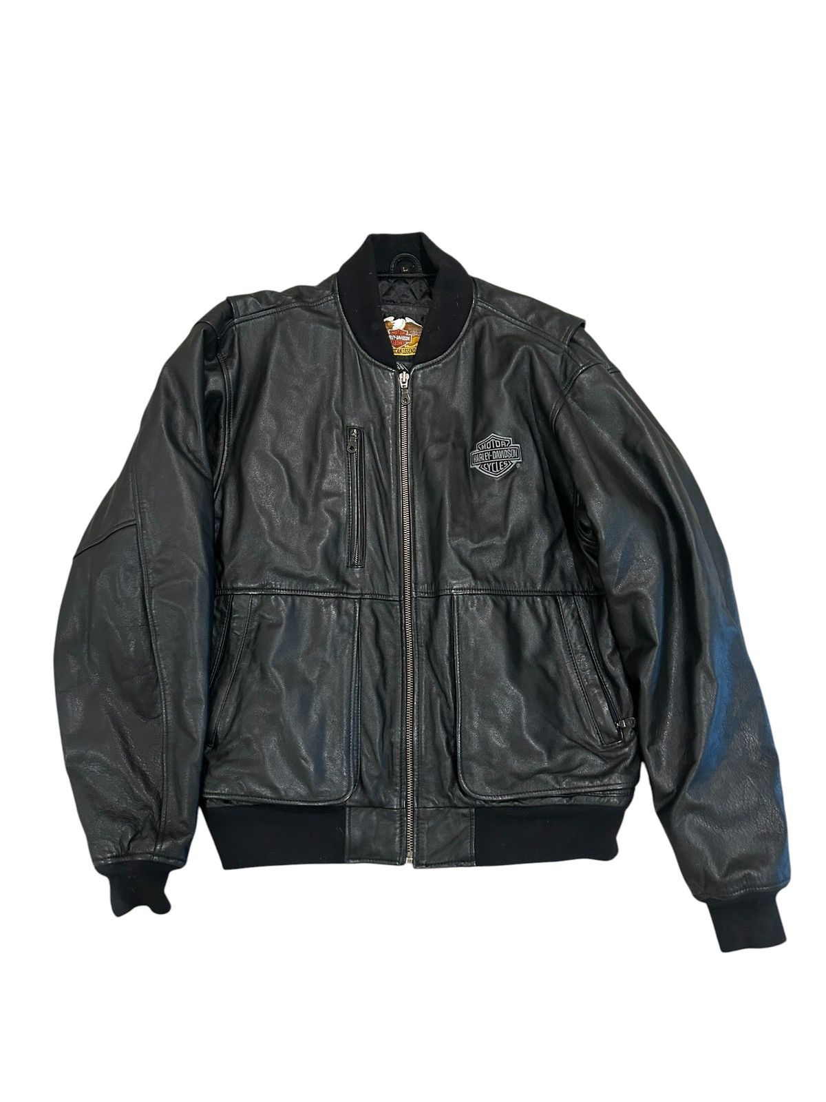 Harley Davidson Harley Davidson Leather Jacket Size US L / EU 52-54 / 3 - 1 Thumbnail