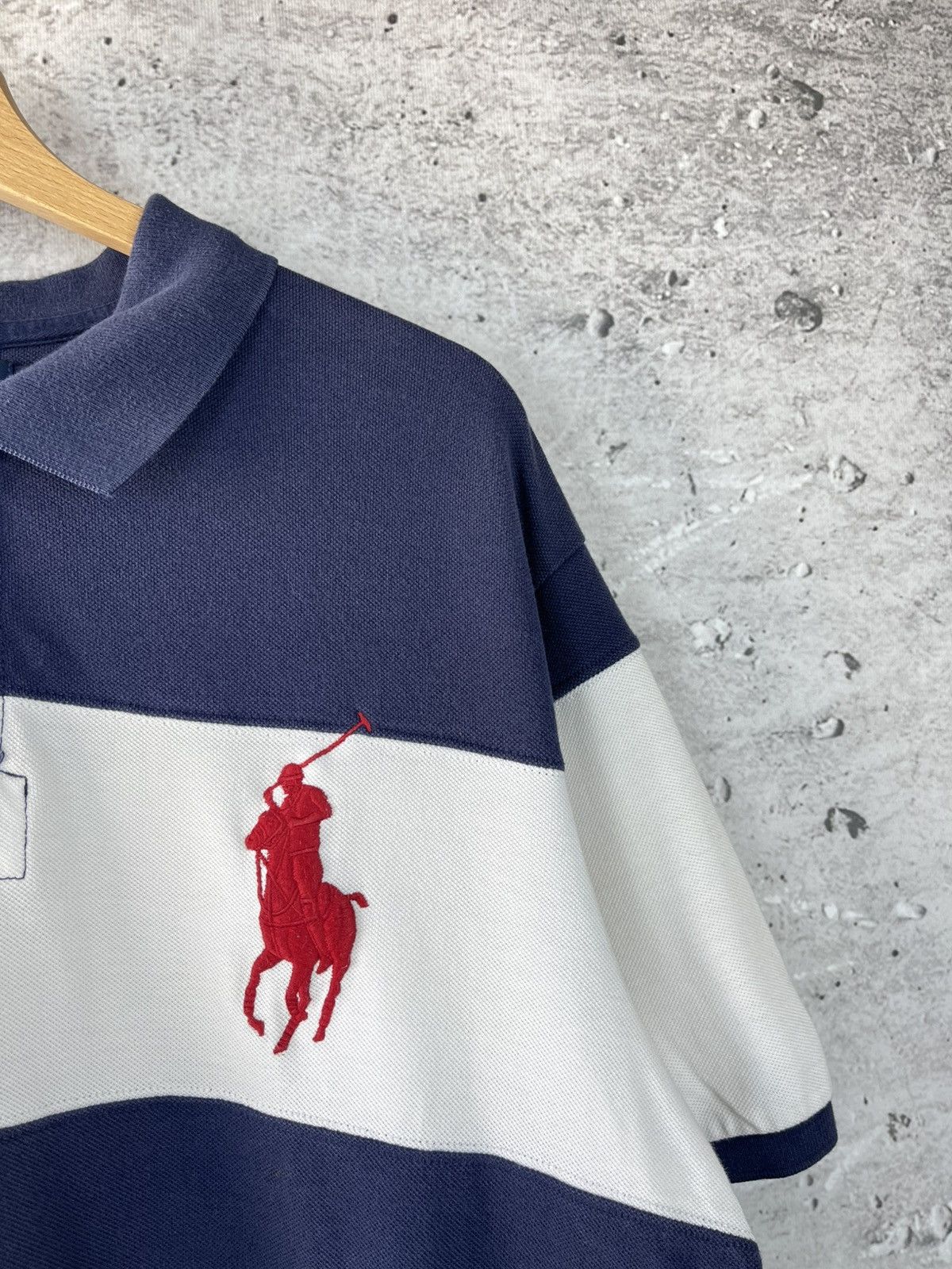 Polo Ralph Lauren × Vintage Chief Keef Polo Ralph Lauren Stripes Vintage Shirt M Size US XXL / EU 58 / 5 - 4 Thumbnail