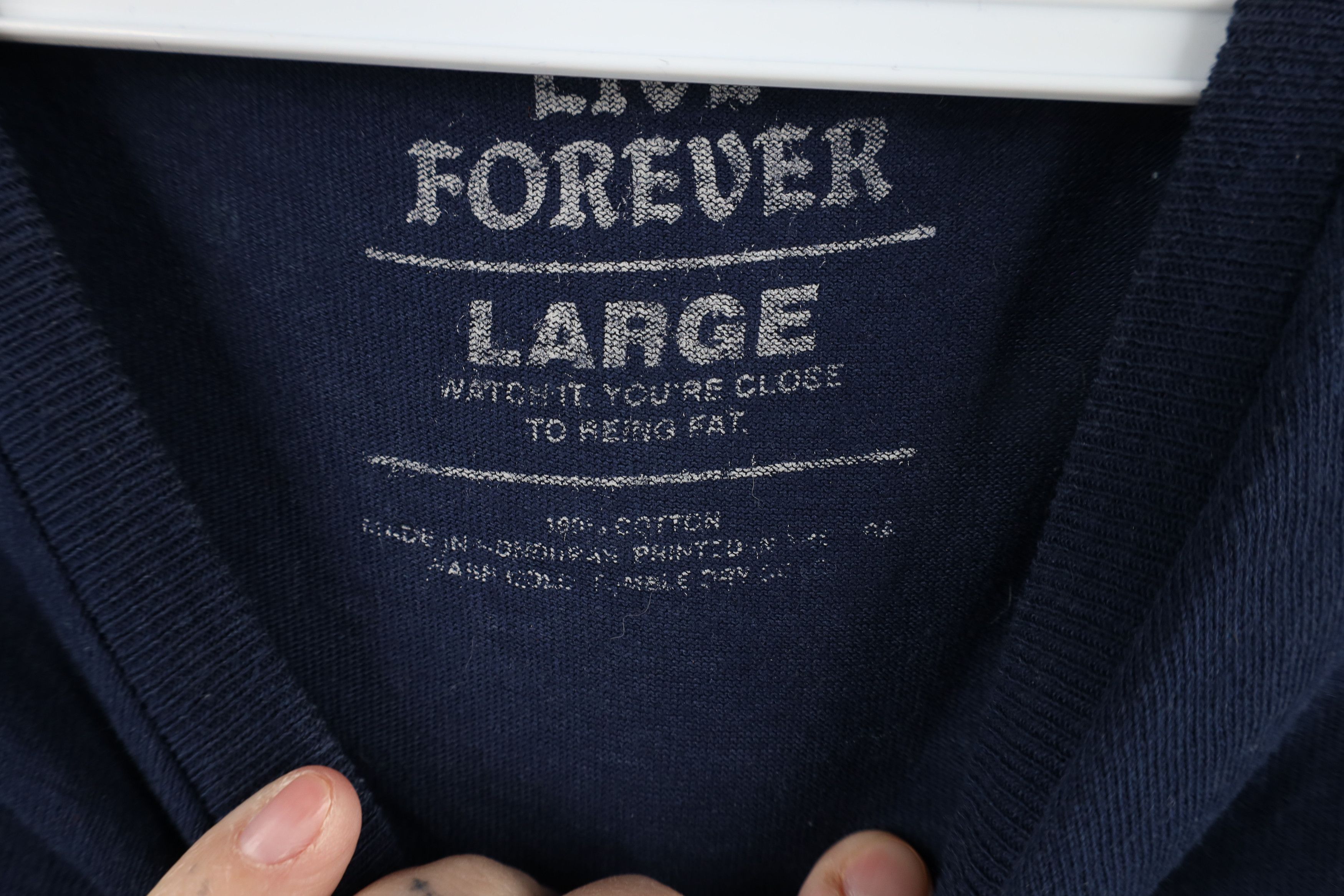 Vintage Streetwear A**holes Live Forever Reaper T-Shirt Navy Blue Size US L / EU 52-54 / 3 - 11 Thumbnail