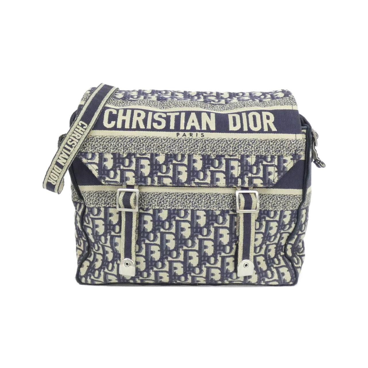 Dior Christian Dior DIOR OBLIQUE Canvas Shoulder Bag Textile Shoulder Bag M1291VRIW DUTY FREE for USA