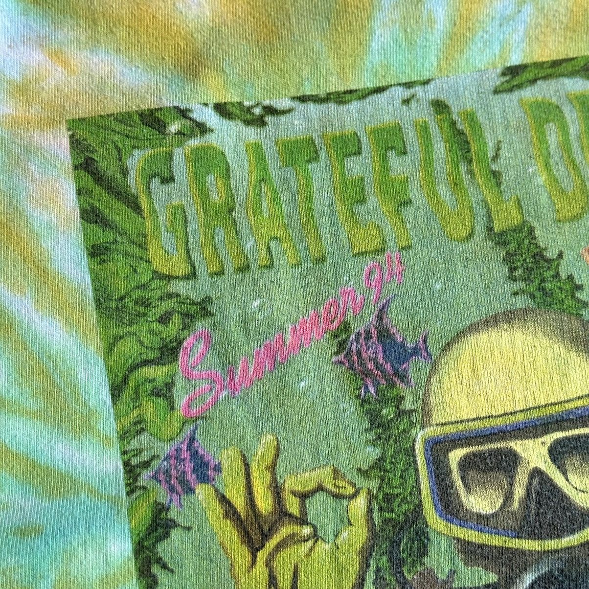 Grateful Dead Vintage 1997 Grateful Dead Summer 94 Access All Areas Tee Size US L / EU 52-54 / 3 - 6 Thumbnail