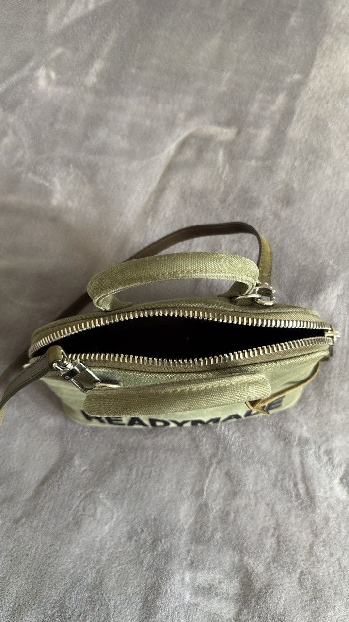 READYMADE READYMADE Daily Bag Canvas Olive Handmade Japan Size 36 - 4 Thumbnail