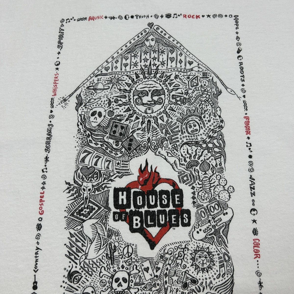 Vintage 1990s House of Blues Chicago Size US L / EU 52-54 / 3 - 12 Thumbnail