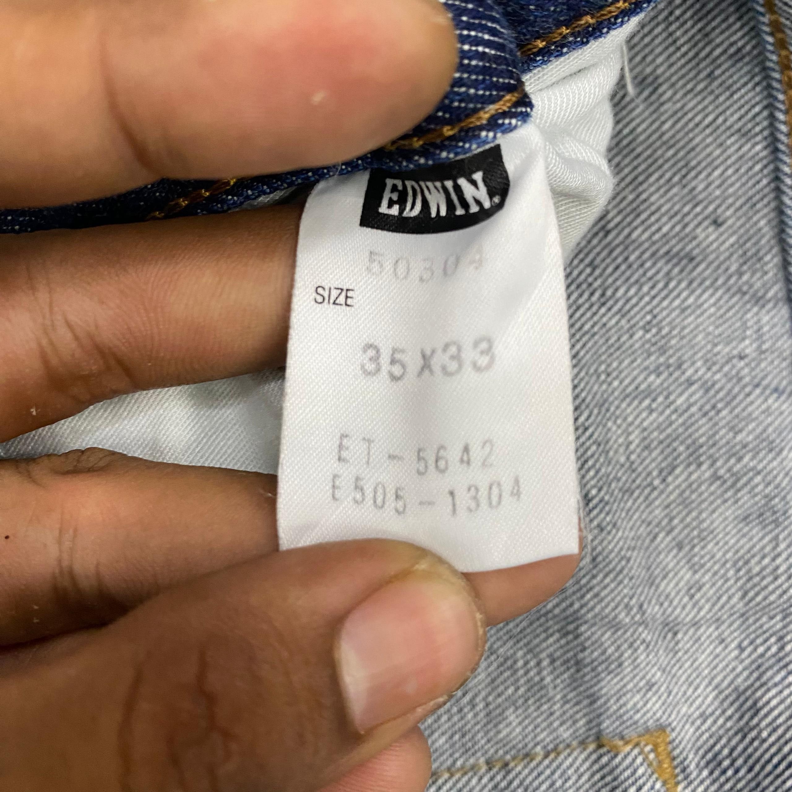 Edwin 💥Best Offer💥Vintage Edwin 503 Distressed Denim Size US 32 / EU 48 - 15 Thumbnail
