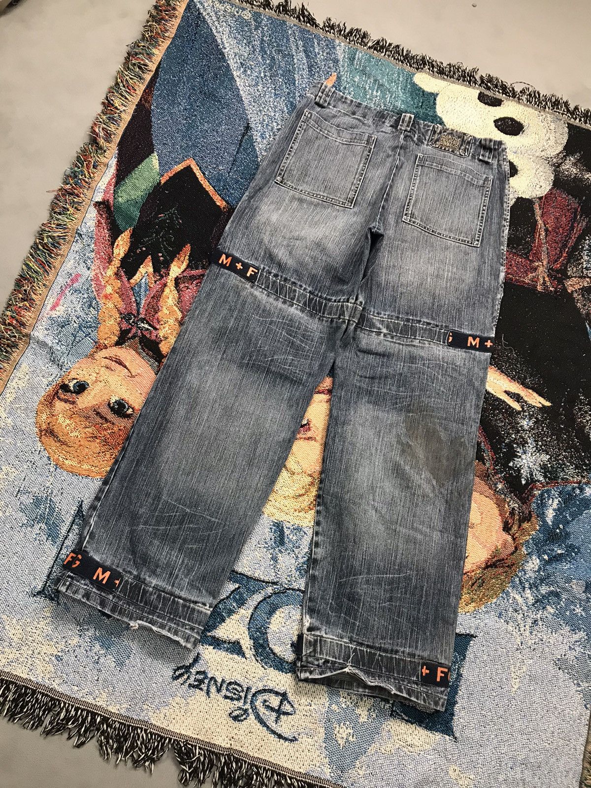 Marithe + Francois Girbaud Vintage marithe & Francois girbaud cargo denim Size US 36 / EU 52 - 13 Thumbnail
