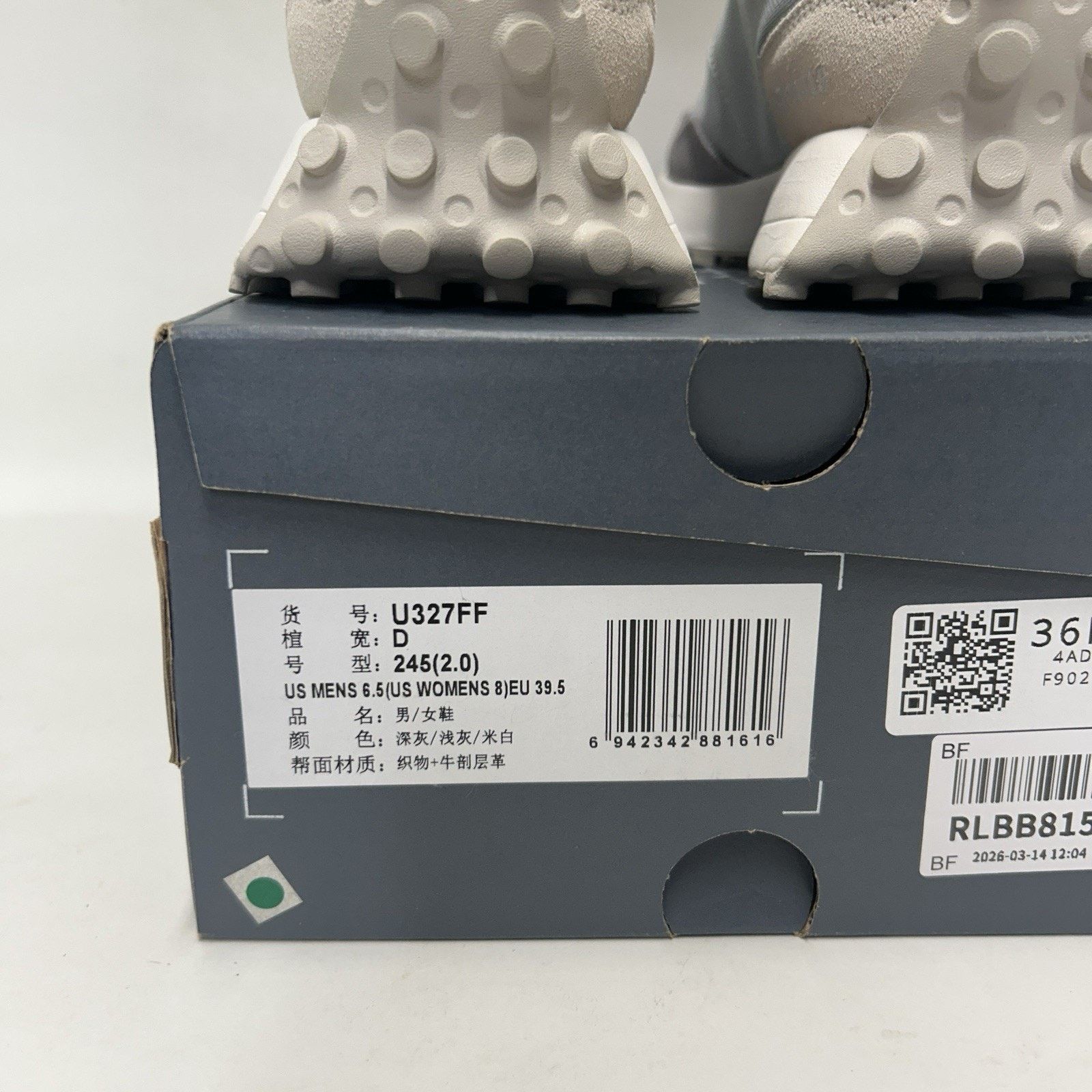 New Balance New Balance 327 “Brighton Grey Sea Salt” U327FF Size US 8 / IT 38 - 5 Thumbnail