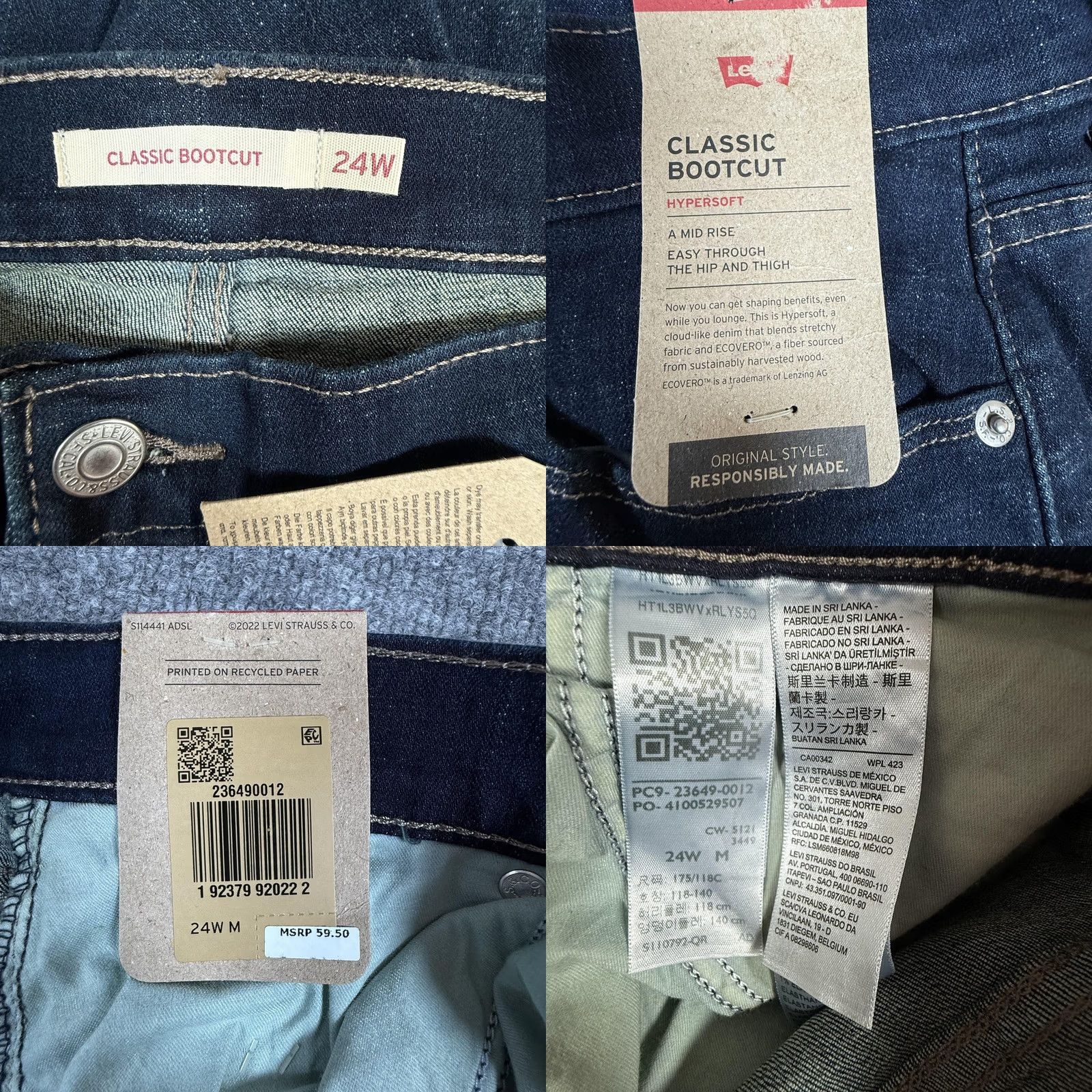 Levi's VINTAGE No Size 42" / US 20 - 9 Thumbnail