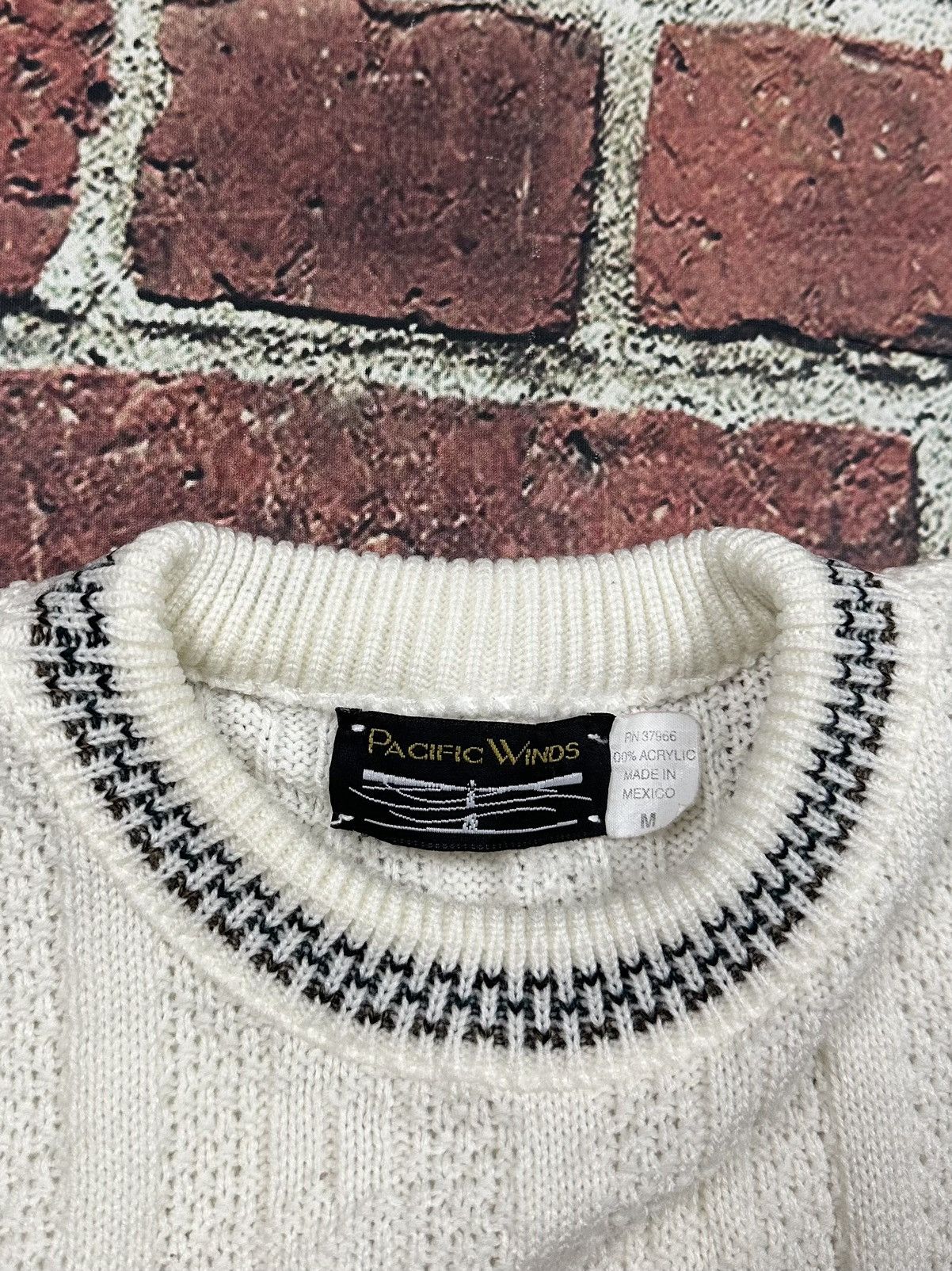 Vintage Vintage Pacific Winds Geometric Pattern Sweater Pullover Size US M / EU 48-50 / 2 - 6 Thumbnail