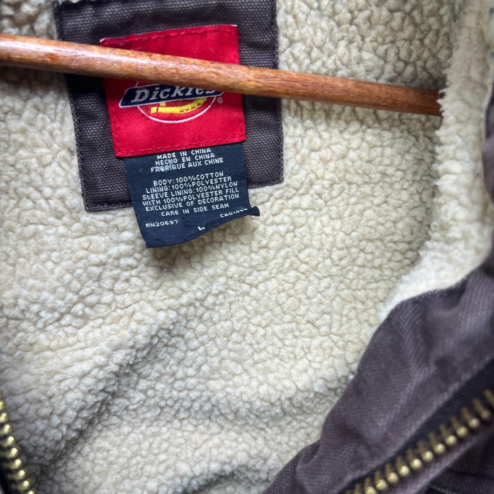 Dickies Vintage Dickies Sherpa Lined Hooded Jacket Large Size US L / EU 52-54 / 3 - 11 Thumbnail