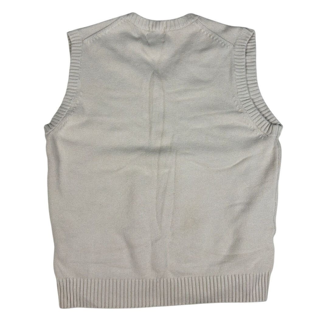 Adidas Adidas Vintage Light Beige Sweater Vest size M Size US XS / EU 42 / 0 - 3 Thumbnail