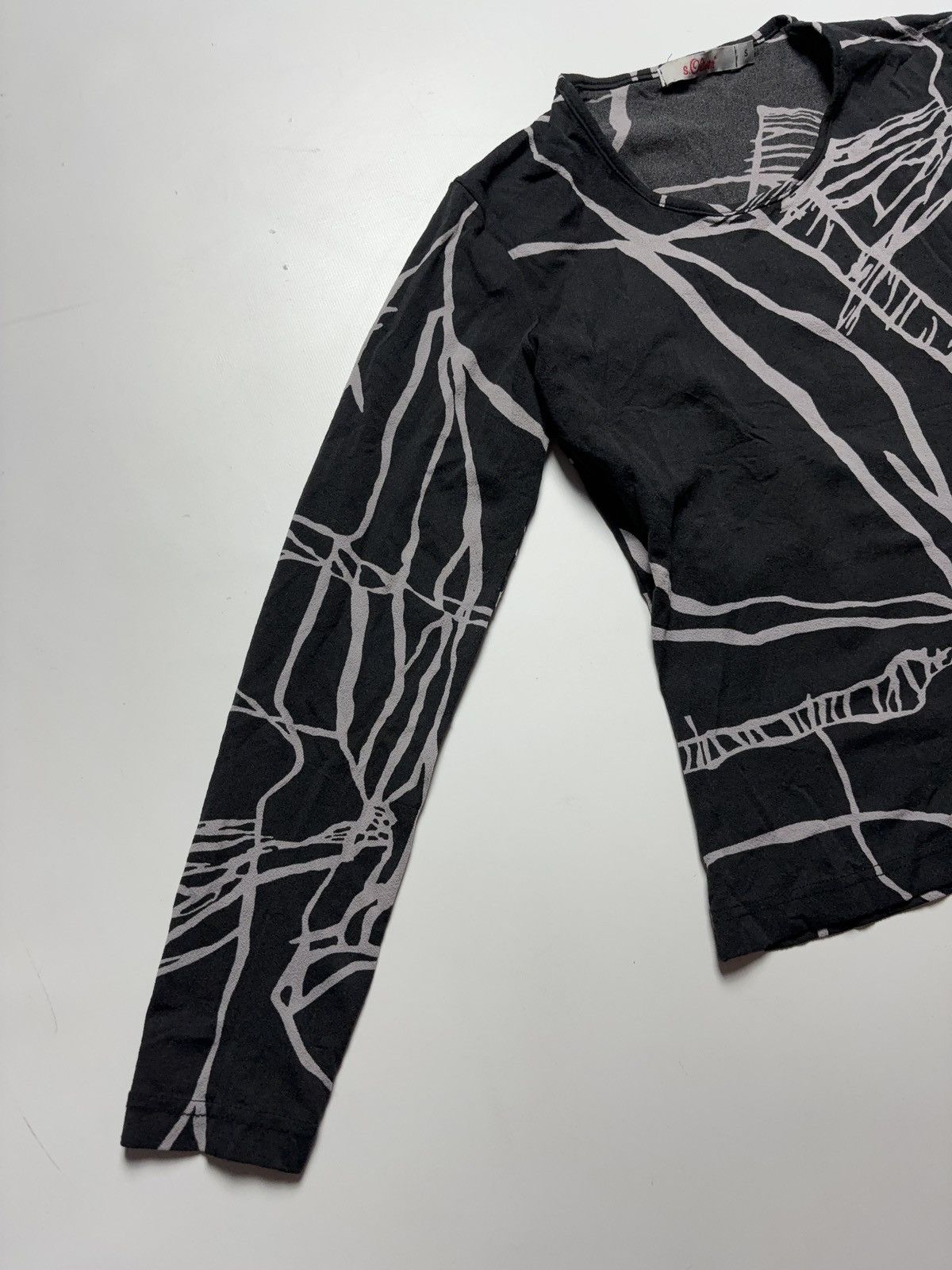 Japanese Brand × Vintage VINTAGE PRINTED LONG SLEEVE TOP NATURE 00s Size S / US 4 / IT 40 - 4 Thumbnail