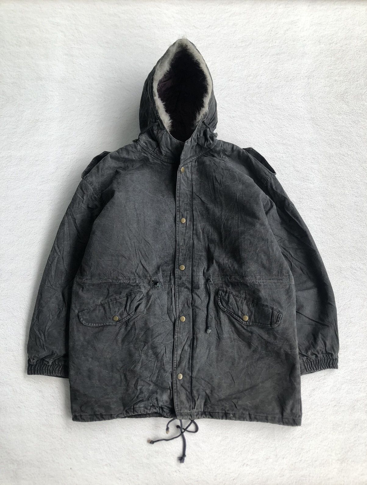 Japanese Brand Fur canvas jacket brunati ❤️‍🔥 Ifsixwasnine LGB style Size US XXL / EU 58 / 5 - 1 Thumbnail