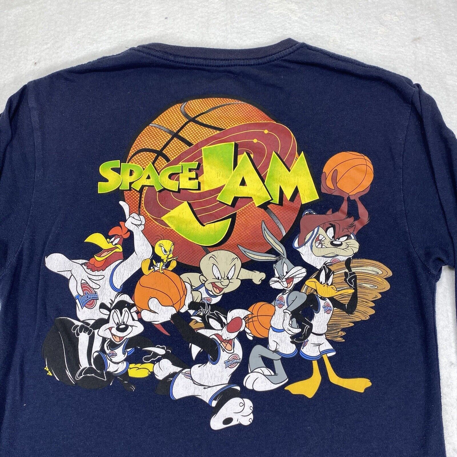 Other Space Jam Medium Looney Tunes Navy Blue Movie Graphic TShirt Size US M / EU 48-50 / 2 - 9 Thumbnail