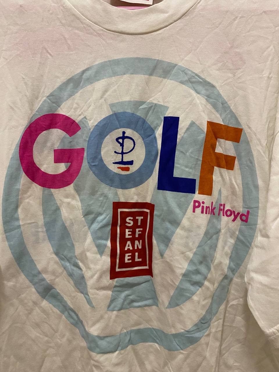 Band Tees × Pink Floyd × Vintage Vintage Pink Floyd 1994 Tour T-Shirt Stefanel Golf Size US XL / EU 56 / 4 - 4 Thumbnail