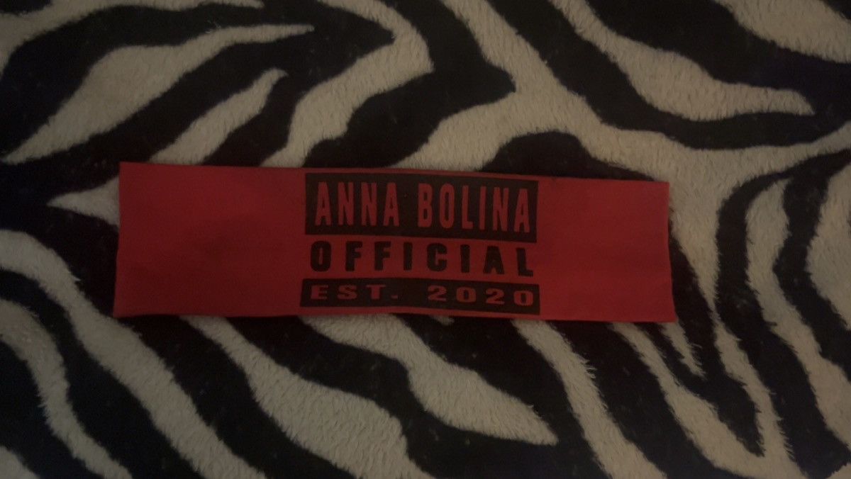 Anna Bolina red anna bolina parental advisory headband Size ONE SIZE - 1 Preview