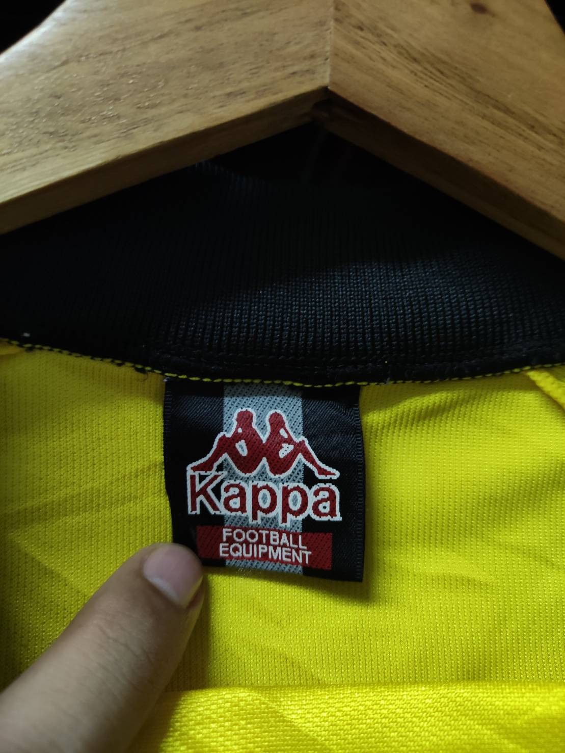 Kappa Vtg 90's Kappa Big Logo Goalkeeper Long Sleeved Jersey Size US M / EU 48-50 / 2 - 2 Thumbnail