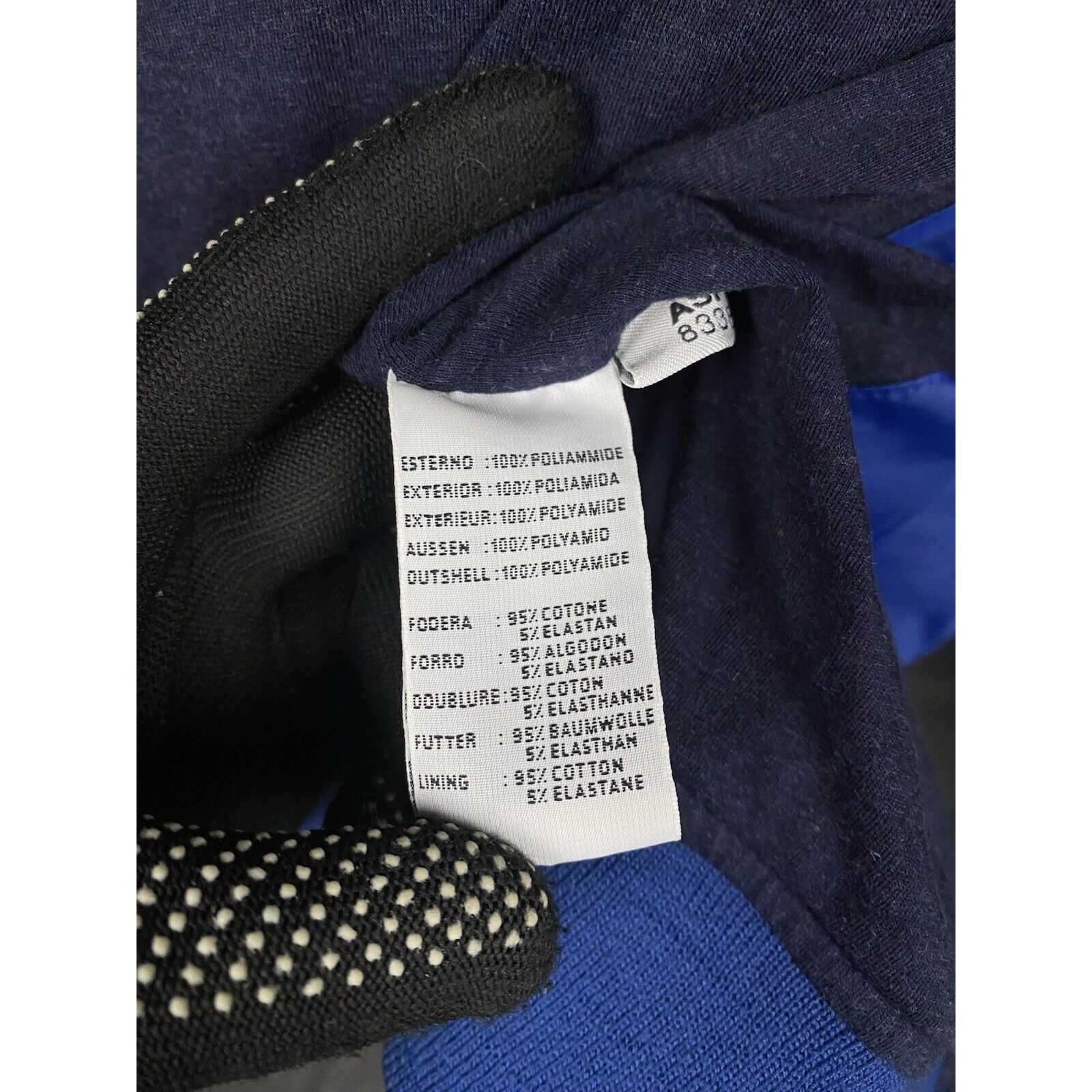 Aspesi Alberto Aspesi Men's Blue High Neck Bomber Jacket Size 2XL Size US XXL / EU 58 / 5 - 10 Thumbnail