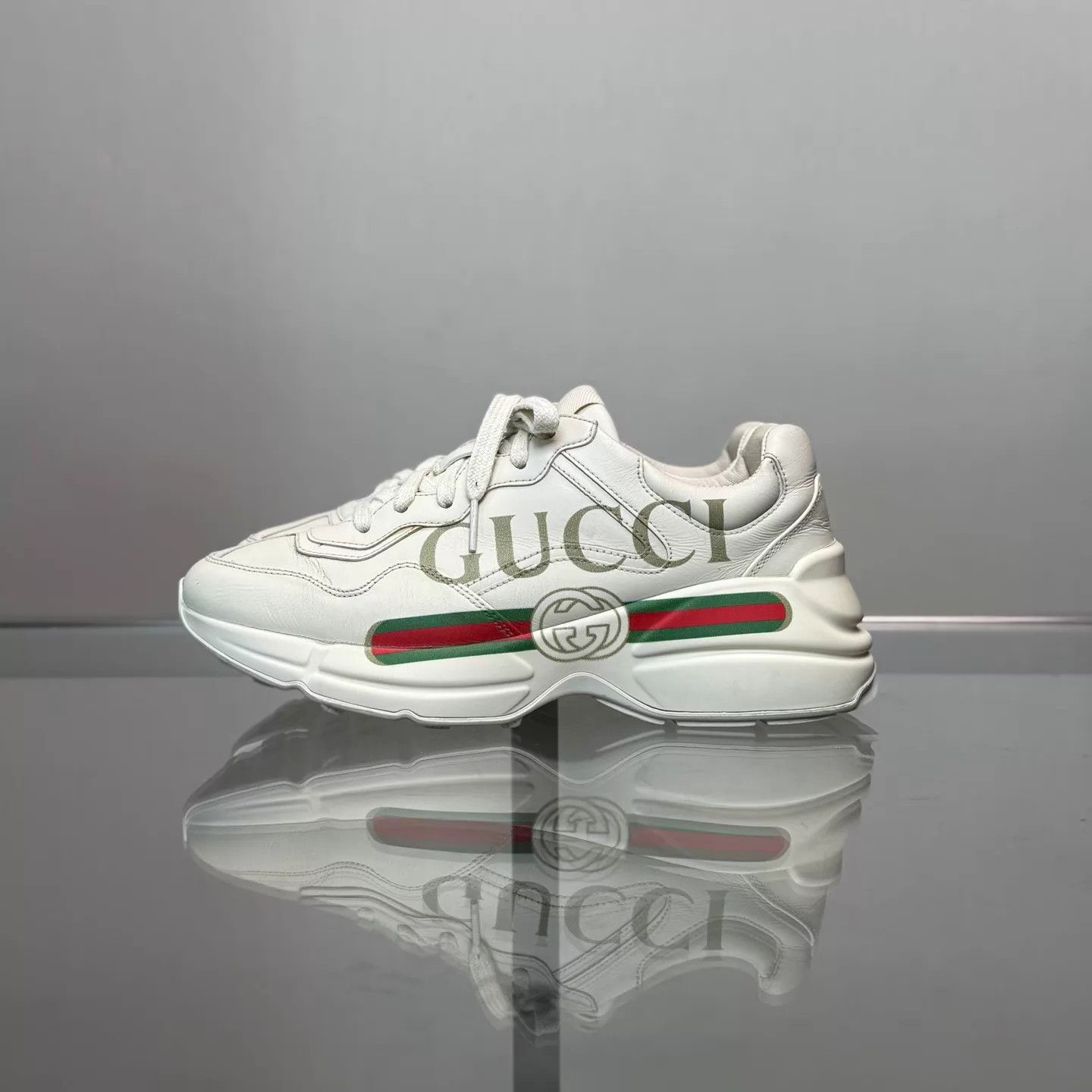 Gucci Gucci Logo Dad Shoes 37 98 Size US 6.5 / IT 36.5 - 5 Thumbnail