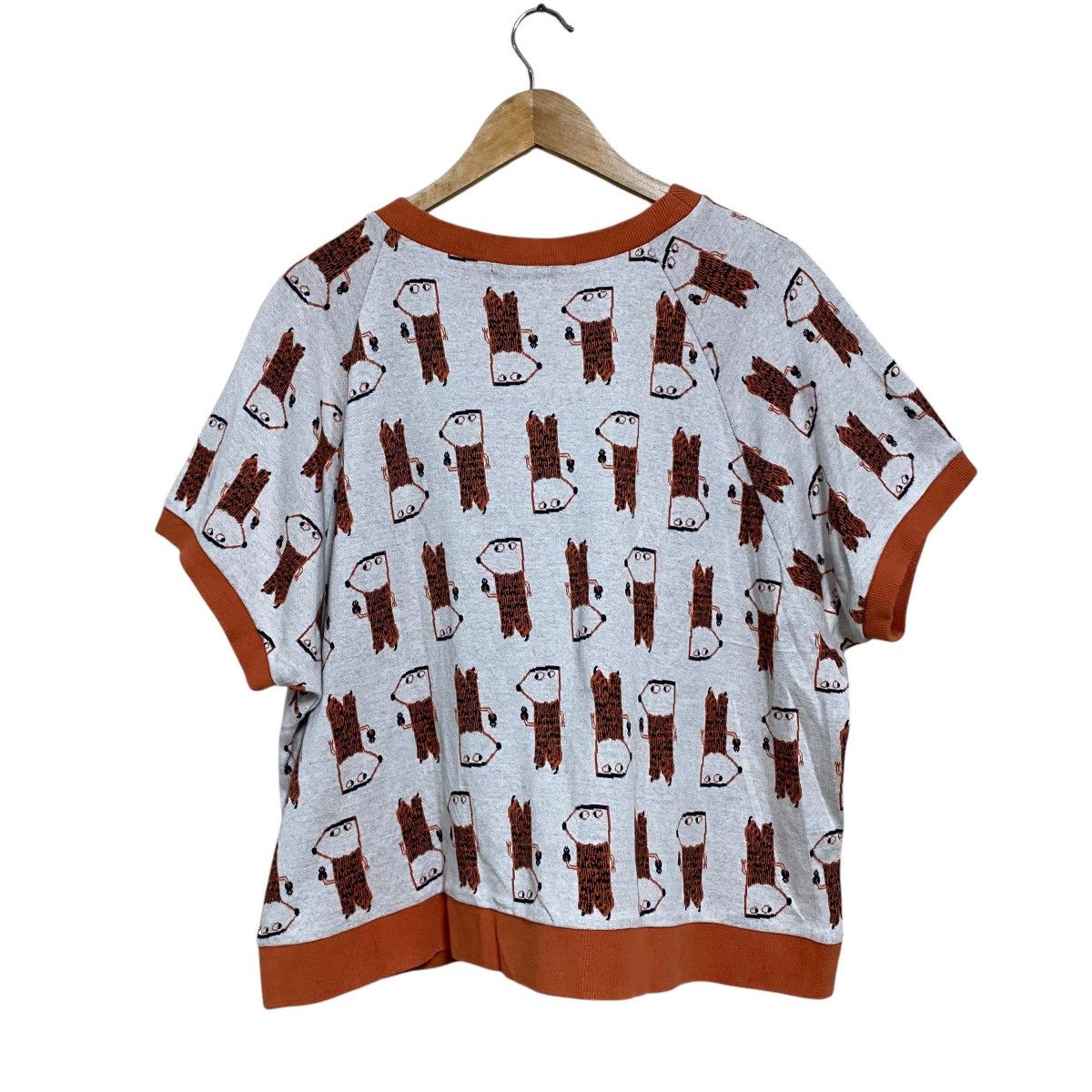 Ne-Net MOGU TAKAHASHI X NE-NET Sweatshirt Cropped Oversized Size M / US 6-8 / IT 42-44 - 2 Thumbnail