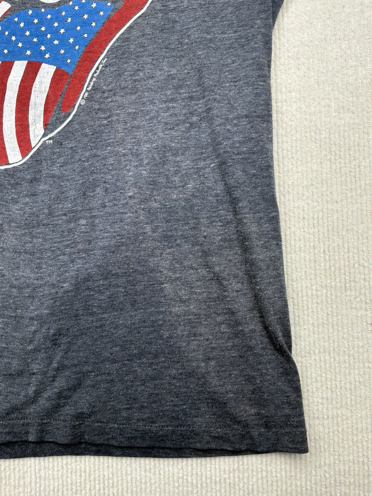 Other Vintage 1981 Rolling Stones North American Tour Made in USA Size US L / EU 52-54 / 3 - 2 Thumbnail