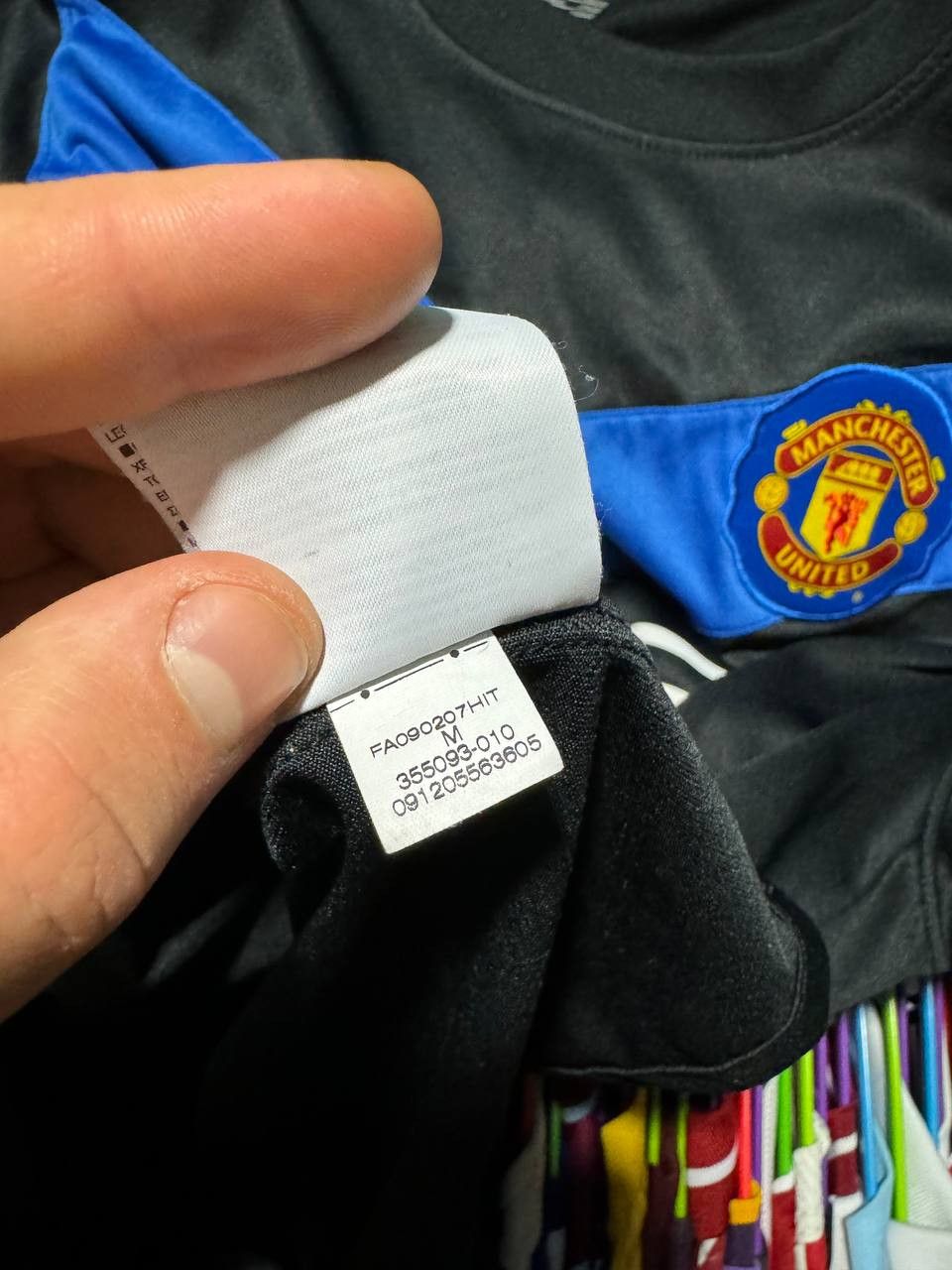 Nike × Vintage Manchester United 2009/10 Away Nike Soccer Jersey Vontage M Size US M / EU 48-50 / 2 - 14 Thumbnail