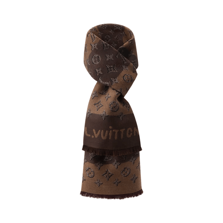 Louis Vuitton Monogram Heritage Scarf Size ONE SIZE - 2 Thumbnail
