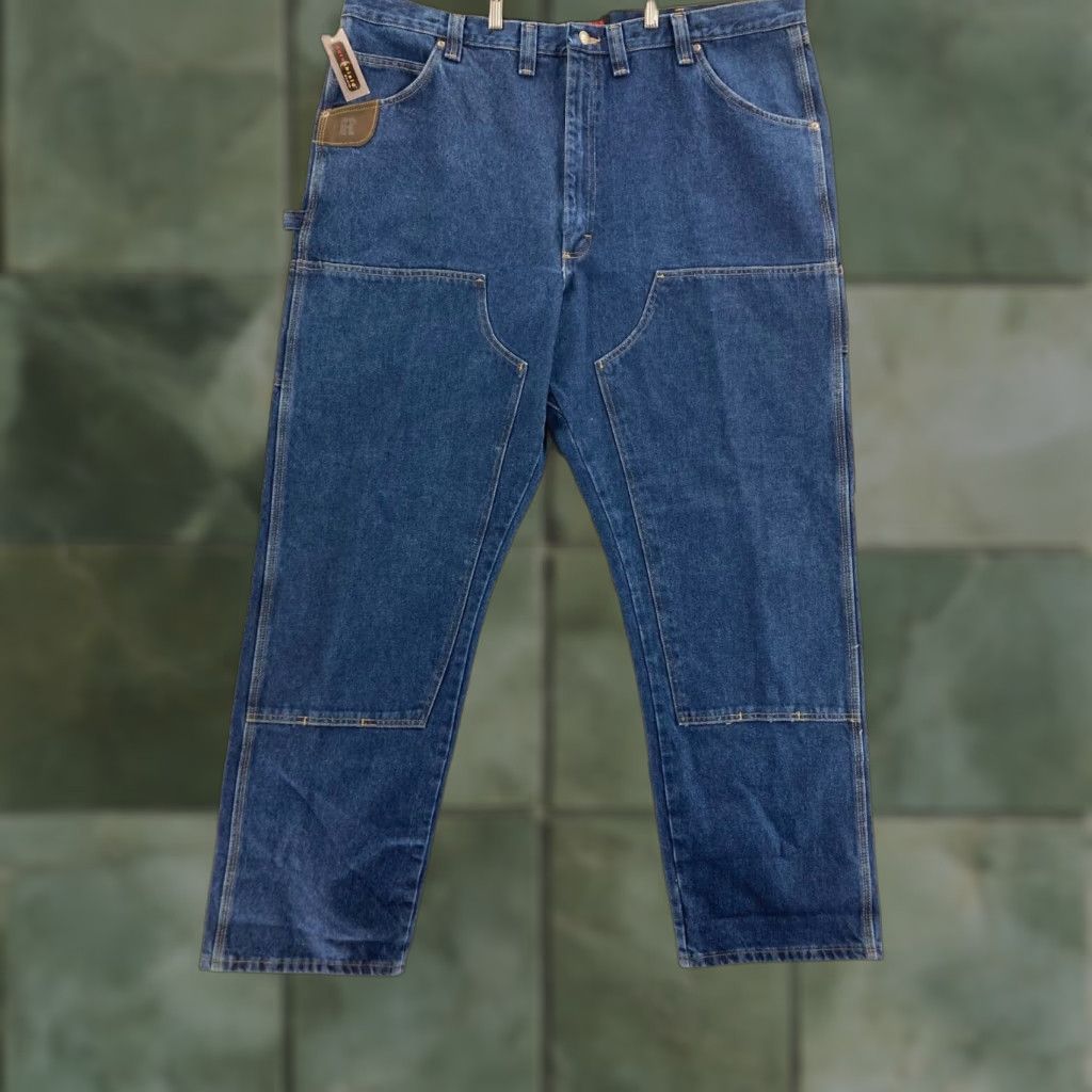 Wrangler Riggs Workwear – Jeans Da Lavoro Uomo In Cotone Durashield – Vestibilità Comoda Con Tasche Portattrezzi