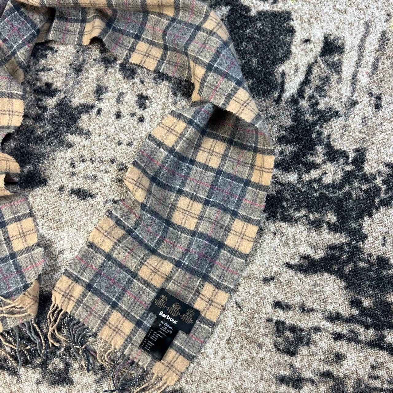 Barbour Barbour Vintage Checkered Plaid Scarf Streetwear Style Size ONE SIZE - 2 Thumbnail