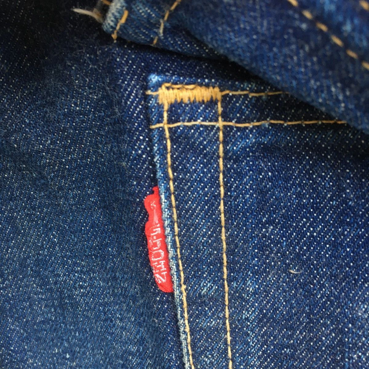 Big John × Vintage 70s VINTAGE BIG JOHN HALF SELVEDGE BUSHPANTS JEANS Size US 28 / EU 44 - 6 Thumbnail