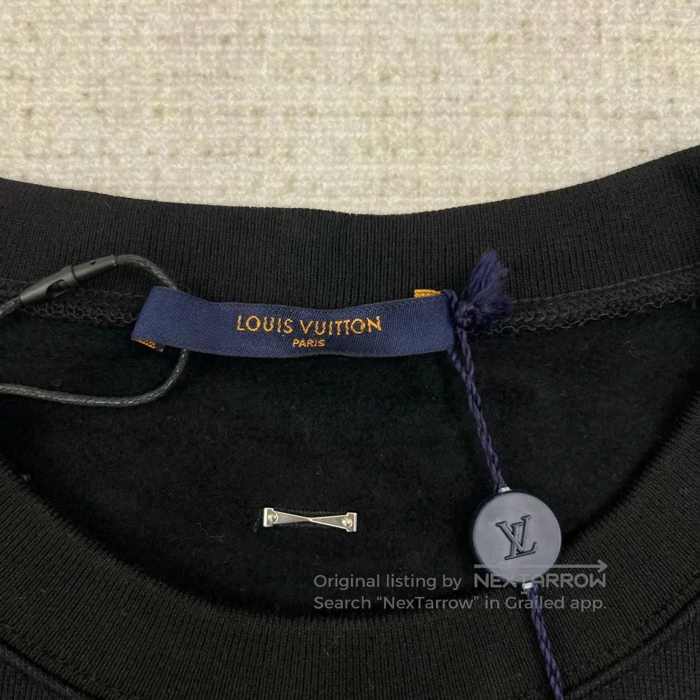 Louis Vuitton Louis Vuitton Logo Patch Sweatshirt XXL. Size US XXL / EU 58 / 5 - 4 Thumbnail