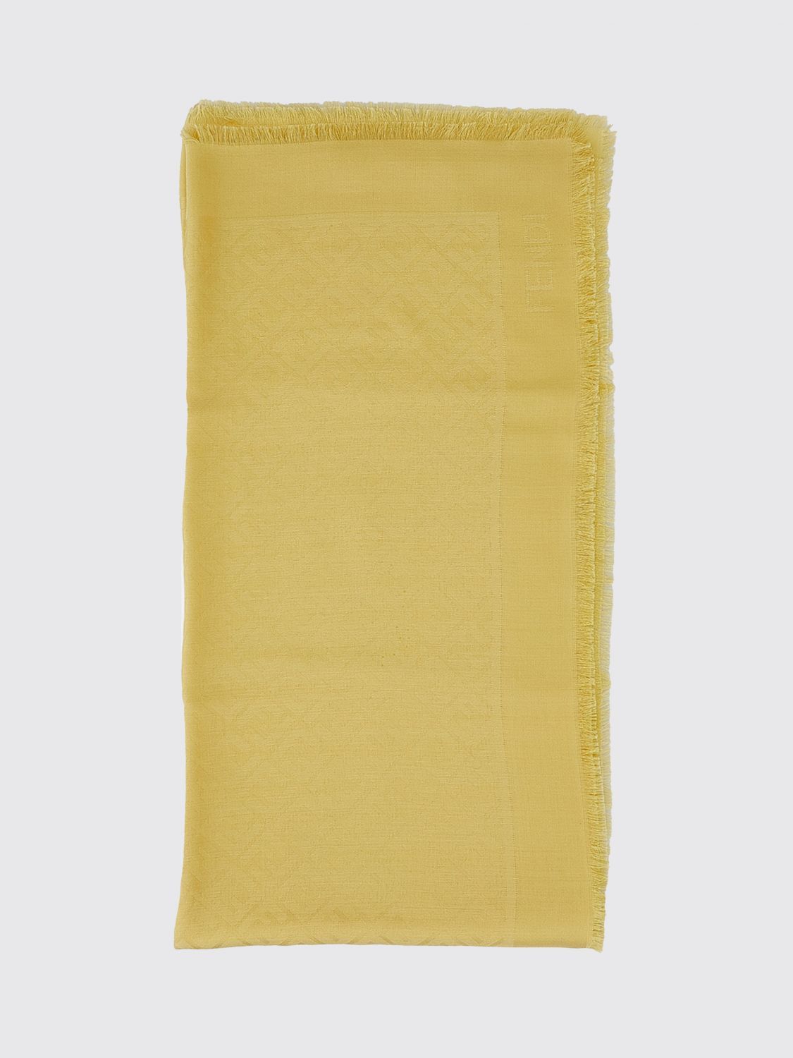 Fendi Fendi Scarf Woman Yellow Size ONE SIZE - 1 Thumbnail