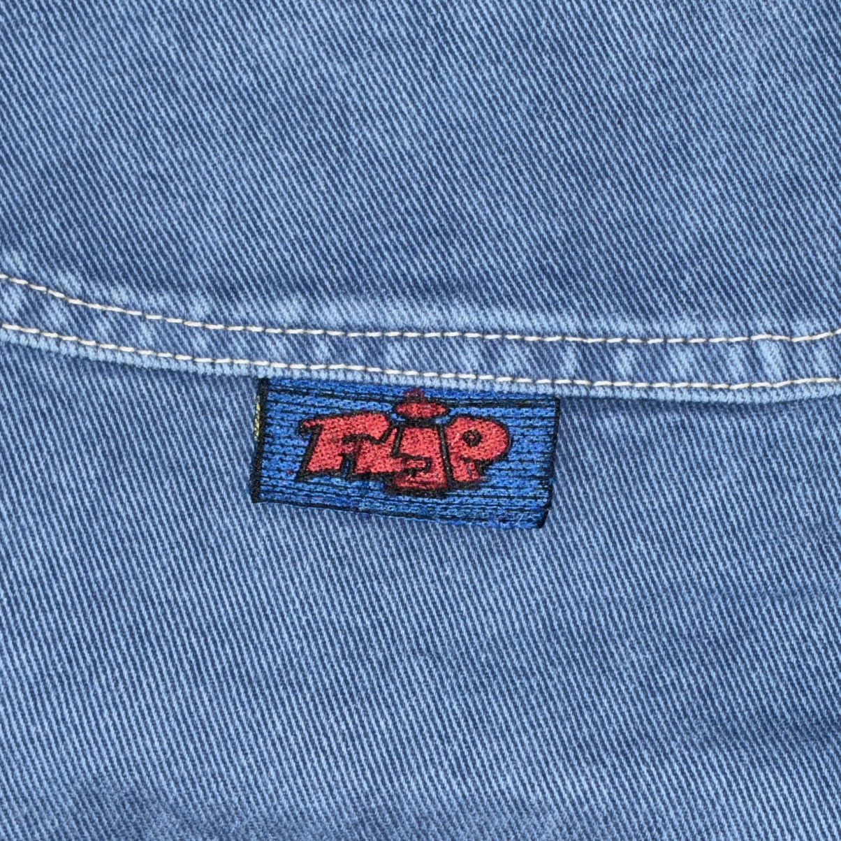 Flip Skateboards 90s Flip Skateboard baggy wide leg Jeans Rare Grail Size US 28 / EU 44 - 3 Thumbnail