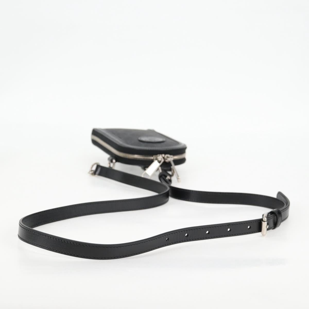 Gucci GUCCI GG Supreme Shoulder Bag Pvc Black Silver Size ONE SIZE - 7 Thumbnail