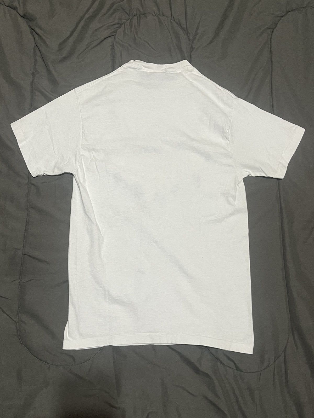 Vintage 90s Vintage White Santa Fe Feather Tee Size US L / EU 52-54 / 3 - 5 Thumbnail