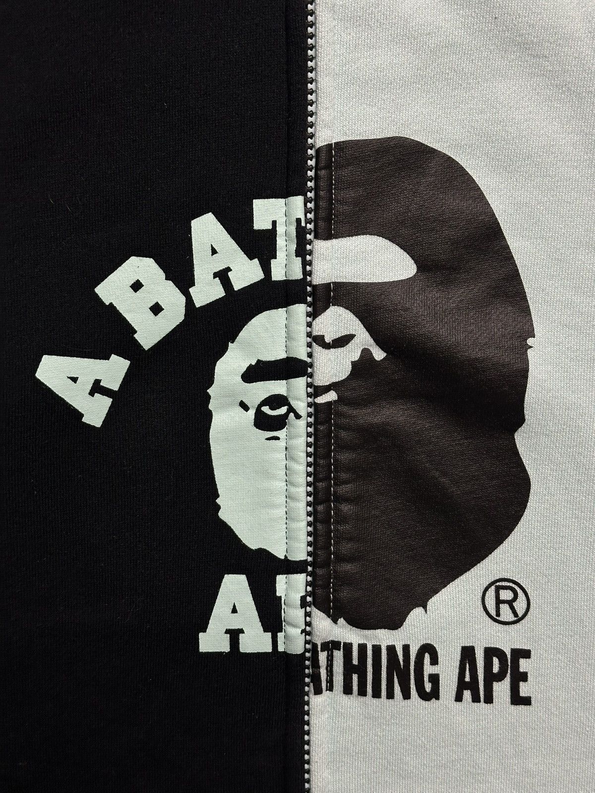 Bape Vintage Bape Split Full Zip Hoodie Size S / US 4 / IT 40 - 3 Thumbnail