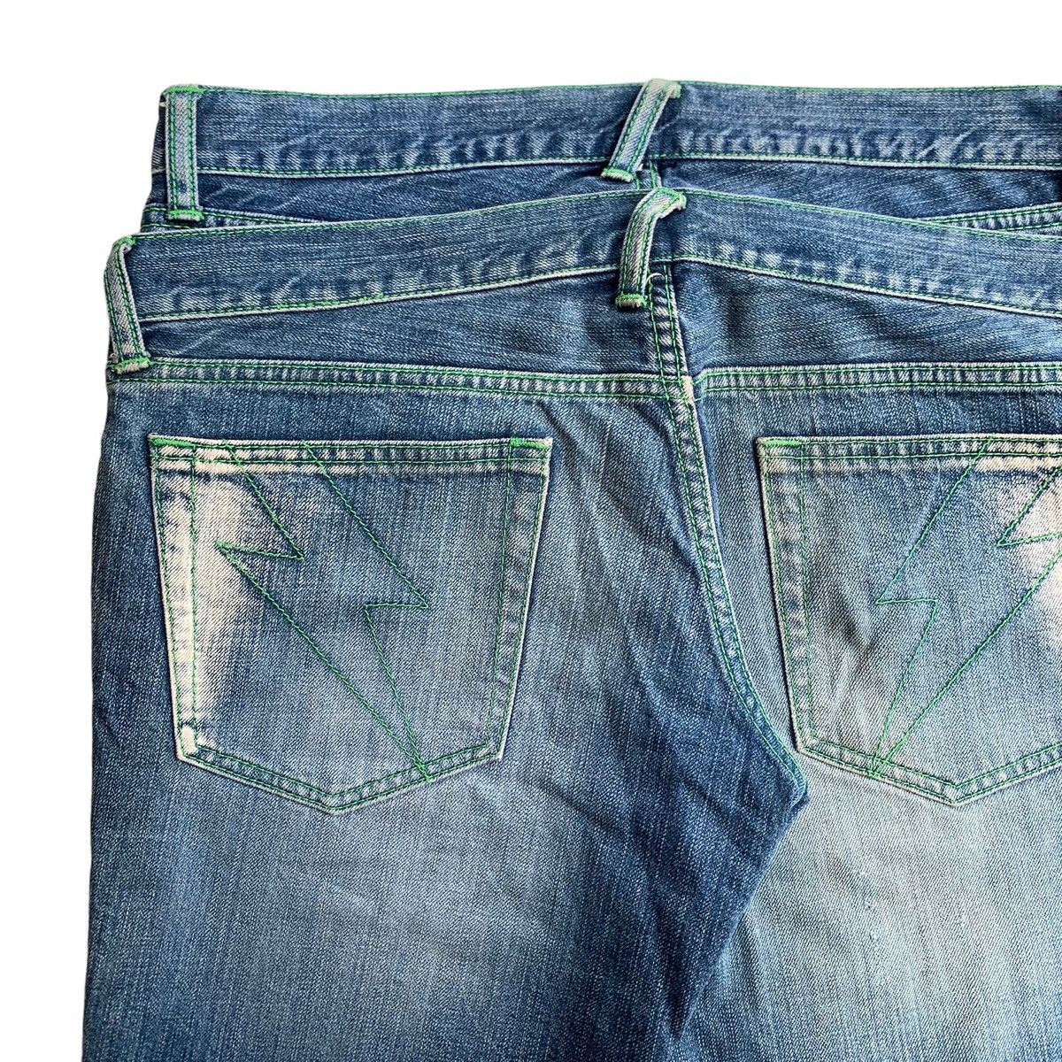 Japanese Brand 2000s Rare Japanese Brand PPFM Double Waist Denim Size US 33 - 3 Thumbnail