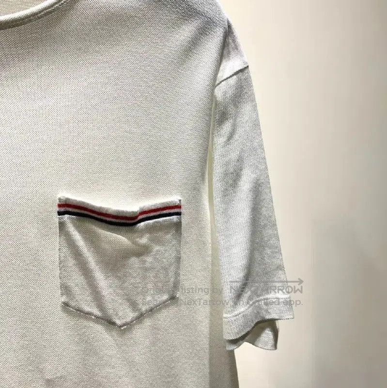 Thom Browne Thom Browne White Cotton Men's T-Shirt . Size US M / EU 48-50 / 2 - 6 Thumbnail
