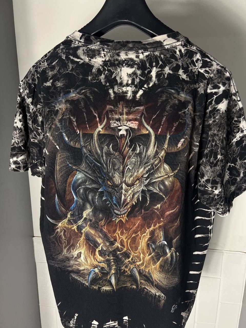 Band Tees VINTAGE DRAGONS DESIGNER ROCK T-SHIRT MOTORCYCLE RETRO 90s Size US L / EU 52-54 / 3 - 5 Thumbnail