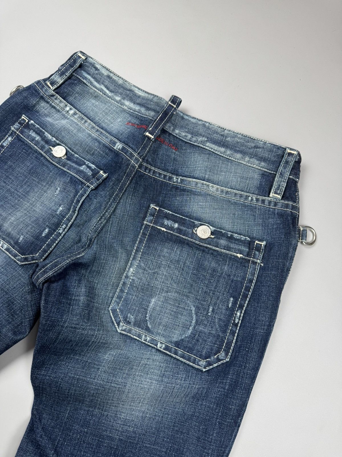 Dsquared2 Dsquared2 distressed blue jeans size 48 made in italy Size US 32 / EU 48 - 9 Thumbnail