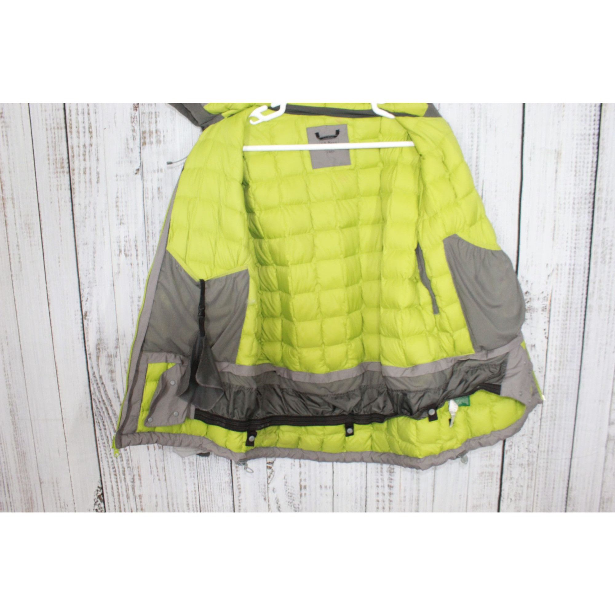 L.L. Bean LL Bean Waterproof Ski Down Coat Jacket Gray Men's L Size US L / EU 52-54 / 3 - 7 Thumbnail