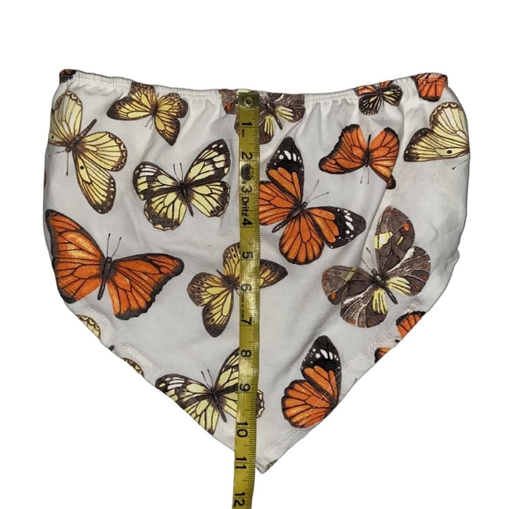 Forever 21 NWT Y2K Butterfly Bandanna Crop Top Size Small Size S / US 4 / IT 40 - 3 Thumbnail