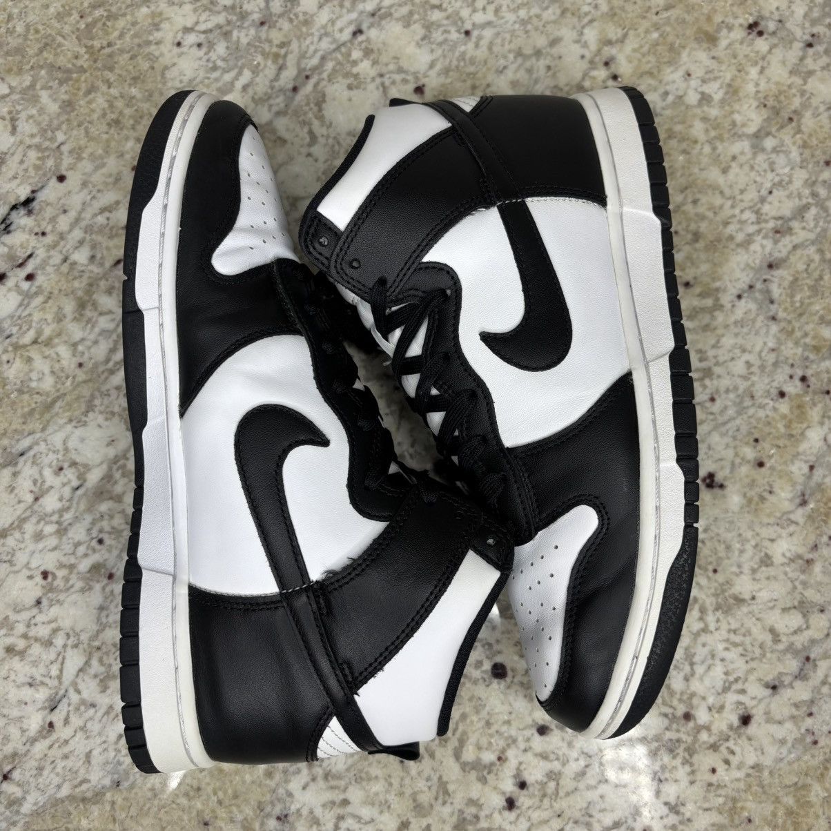 Nike Size 8.5 - Nike Dunk High Black White CLEAN No box Size US 8.5 / EU 41-42 - 13 Thumbnail