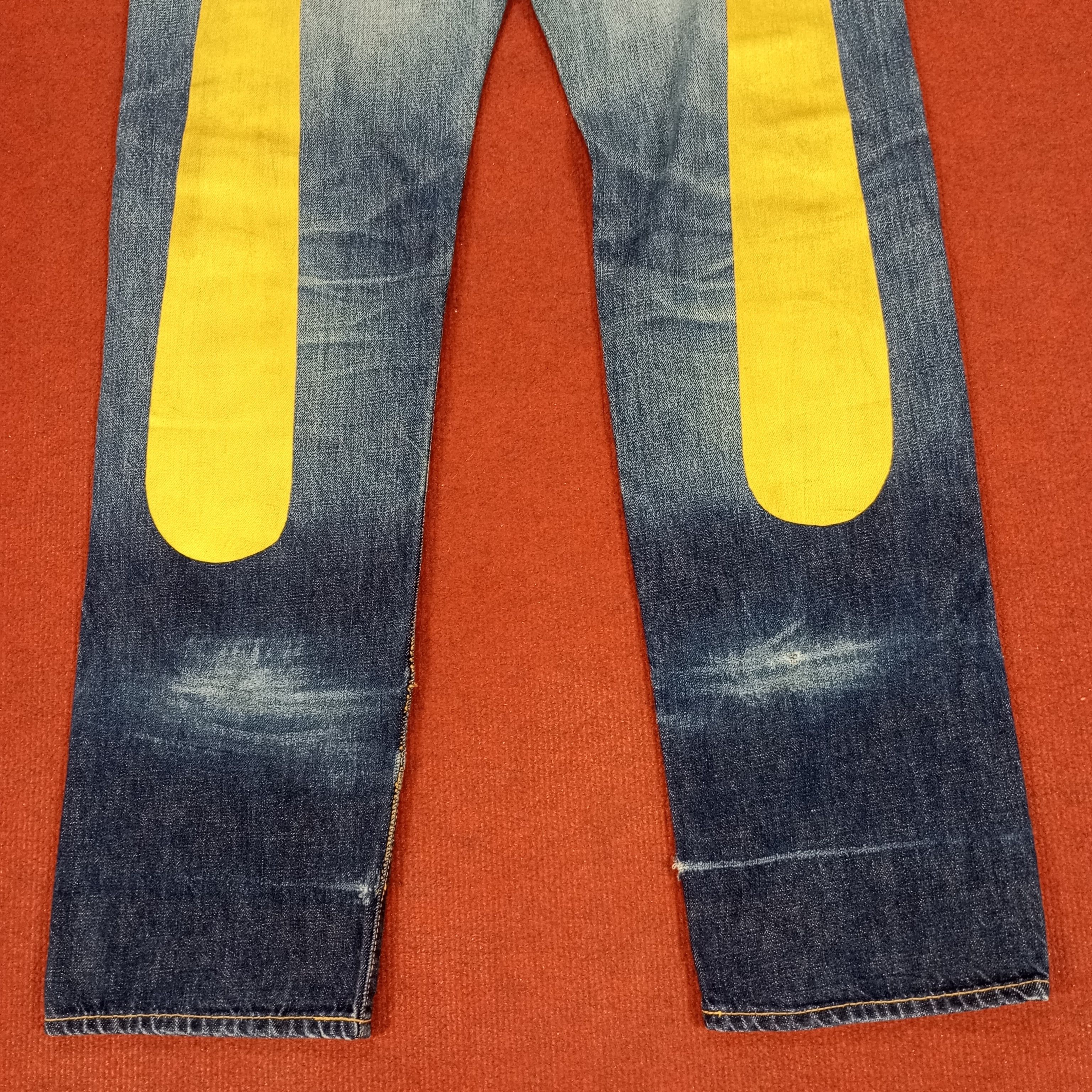 Evisu × Japanese Brand × Vintage Evis Japanese Brand Fashion Style Custom Daicock Jeans Size US 28 / EU 44 - 3 Thumbnail