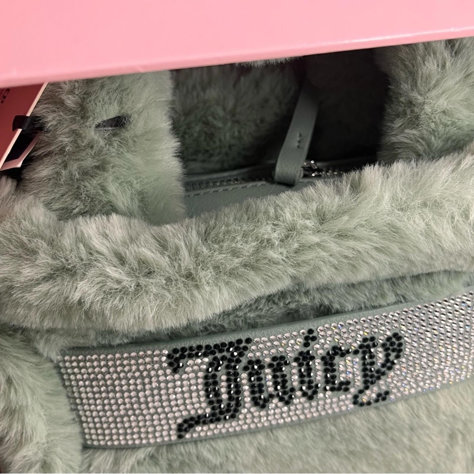Juicy Couture Jeans Juicy Couture Fuzzy Satchel And Diamond Barrel Bag NWT Size ONE SIZE - 4 Thumbnail